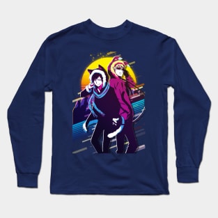 Izaya Orihara and Shizuo Heiwajima - Durarara Long Sleeve T-Shirt